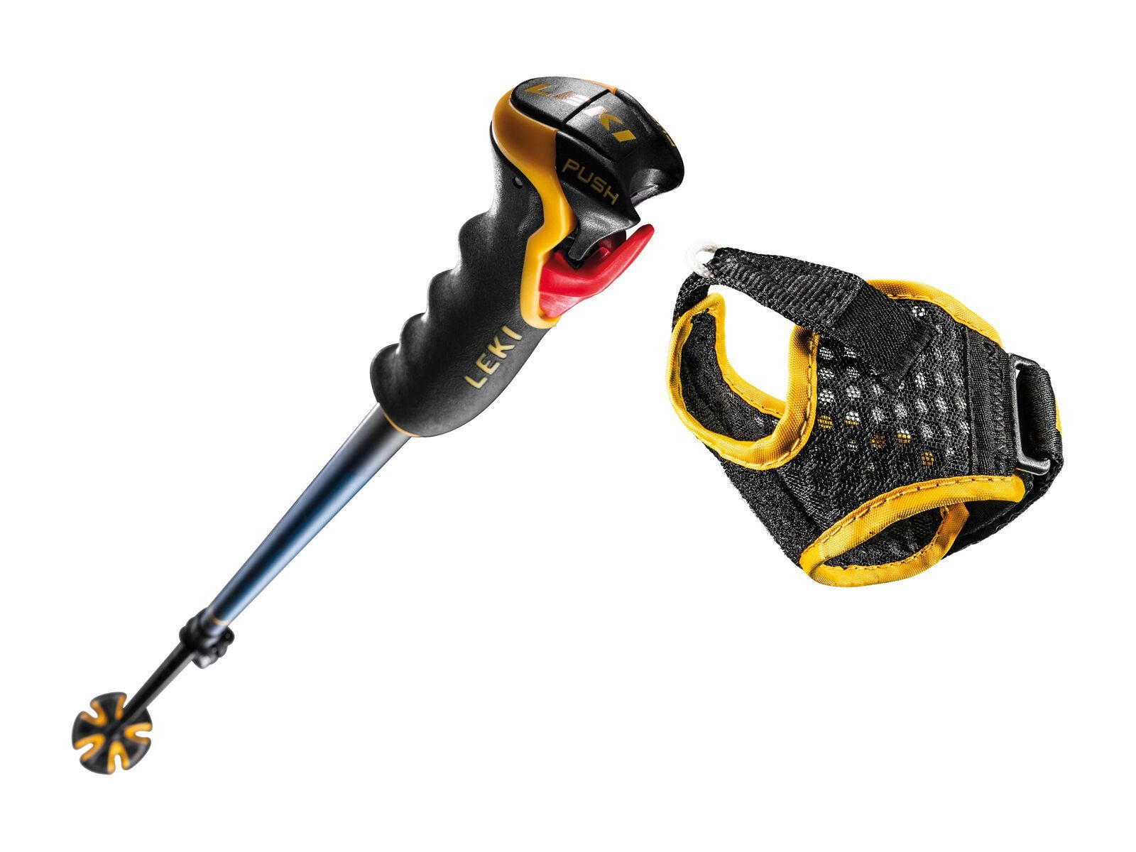 Leki Spitfire Vario 3D, denimblue-aegeanblue-mustardyellow - Bild 3