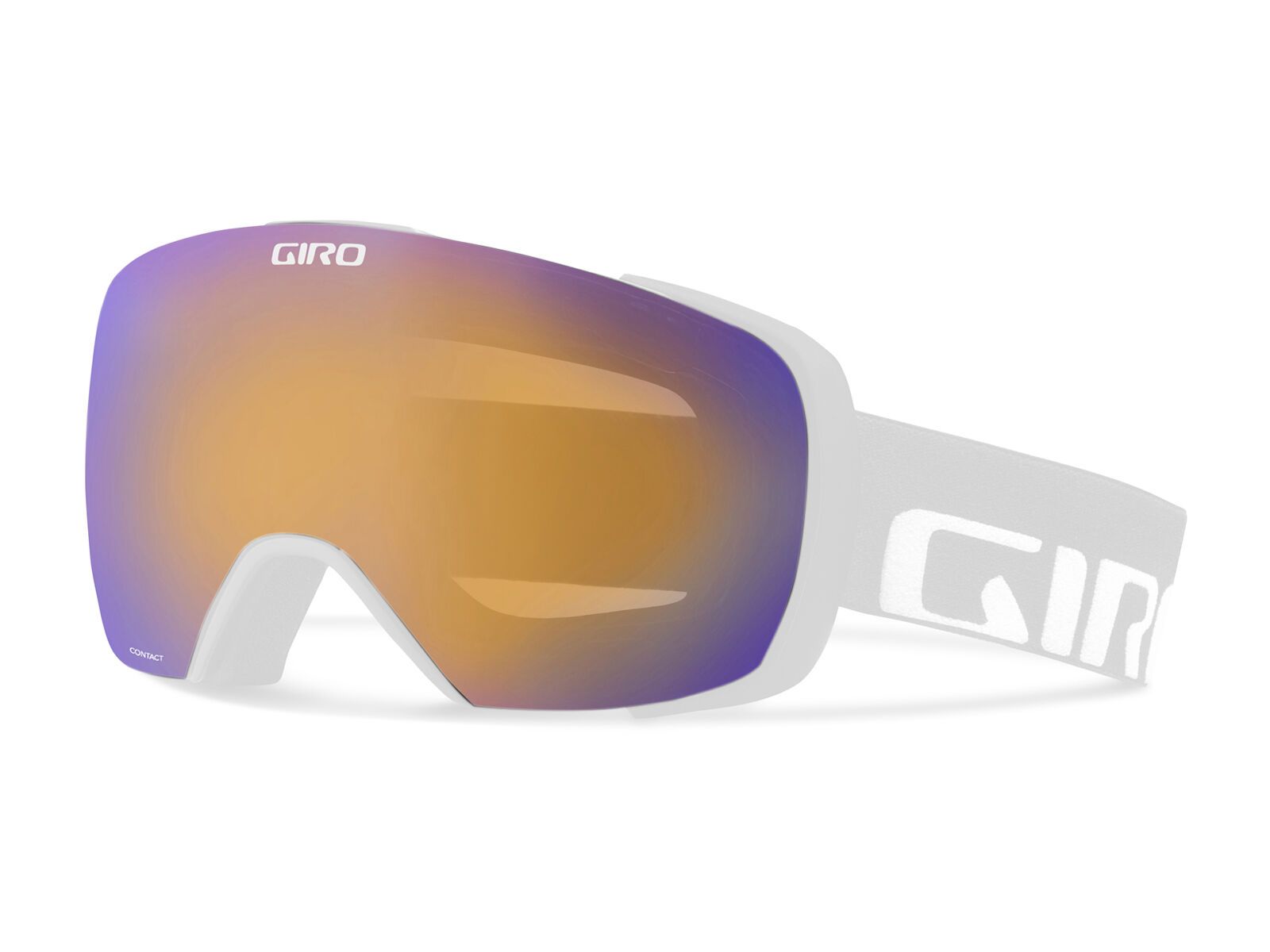 Giro Contact + Spare Lens, black wordmark/polarized rose+persimmon boost - Bild 2