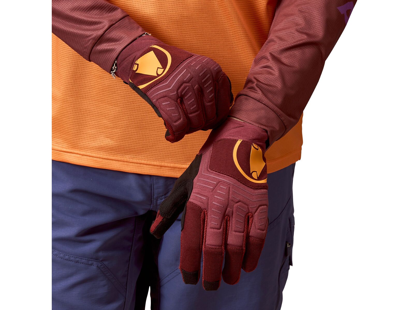 Endura SingleTrack Handschuh II, end mahogany - Bild 3