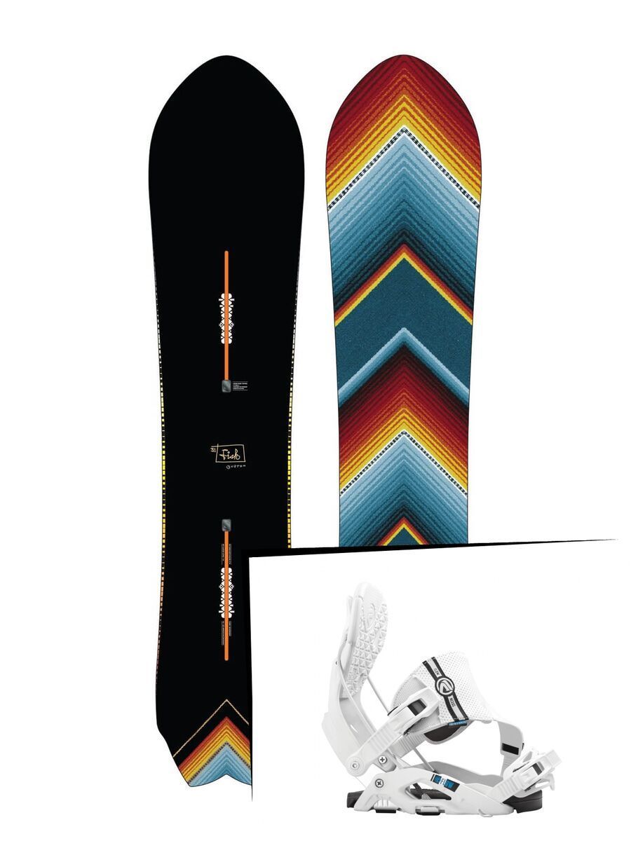 Set: Burton Fish Medium 2015 + Flow Nexus Hybrid (1513172S) - Bild 1
