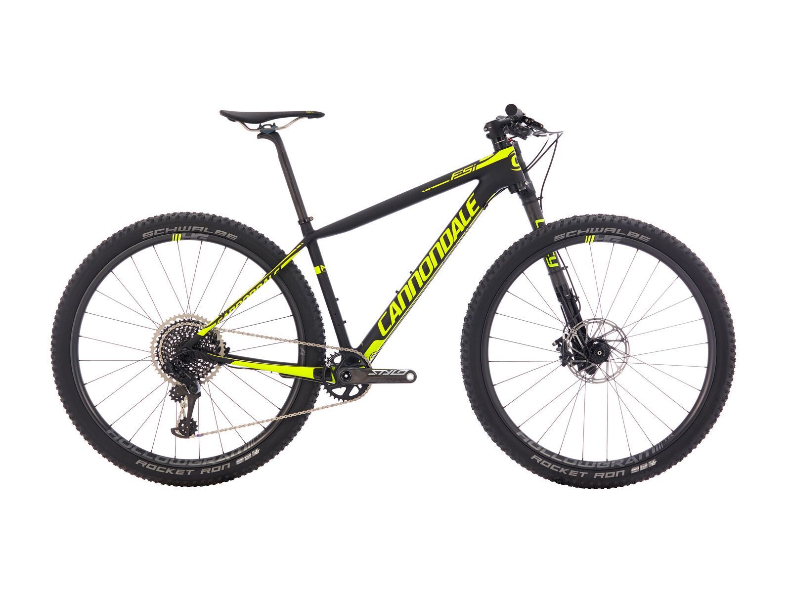 Cannondale F-Si Hi-Mod 1 27.5, jet black w/ volt - satin (BBQ) - Bild 1