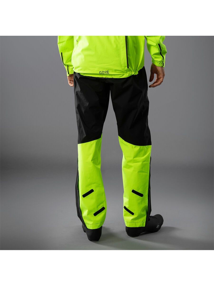 GOREWEAR Gore-Tex Paclite Hose, black/neon yellow - Bild 4