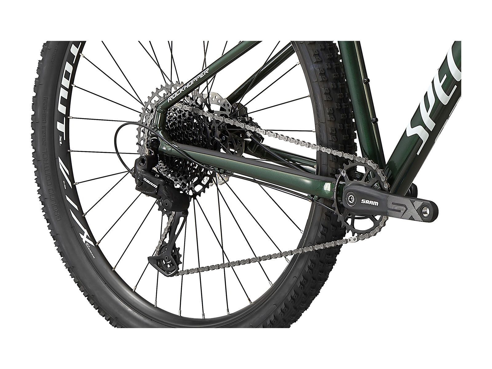 Specialized Rockhopper Expert 29, oakgreen metallic/metallic white silver - Bild 7