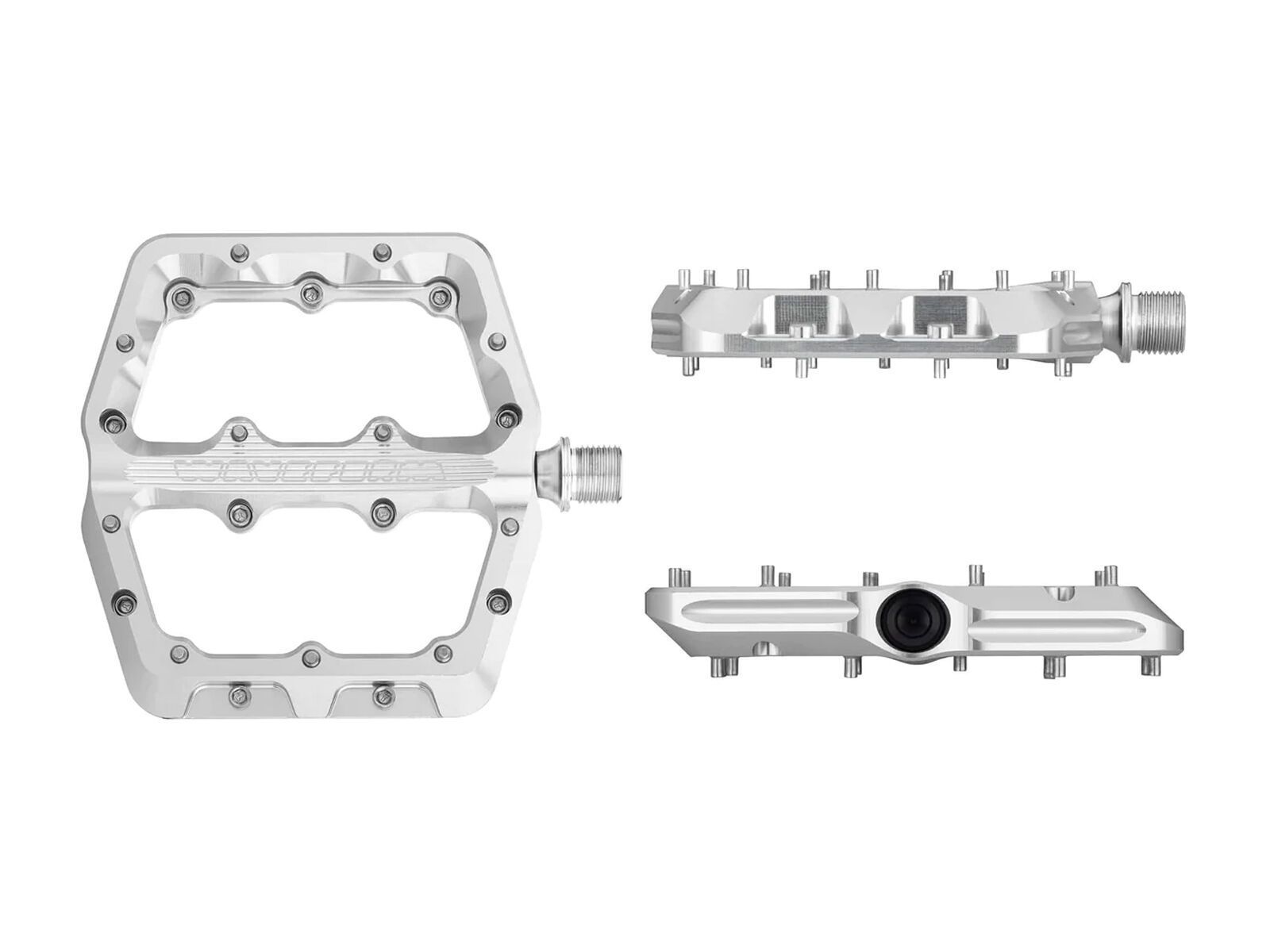 Wolf Tooth Waveform Aluminium Pedals - Large, silver - Bild 5