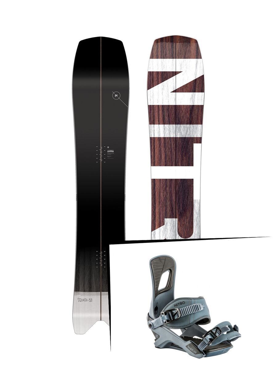 Set: Nitro Squash 2019 + Nitro Rambler blue steel - Bild 1