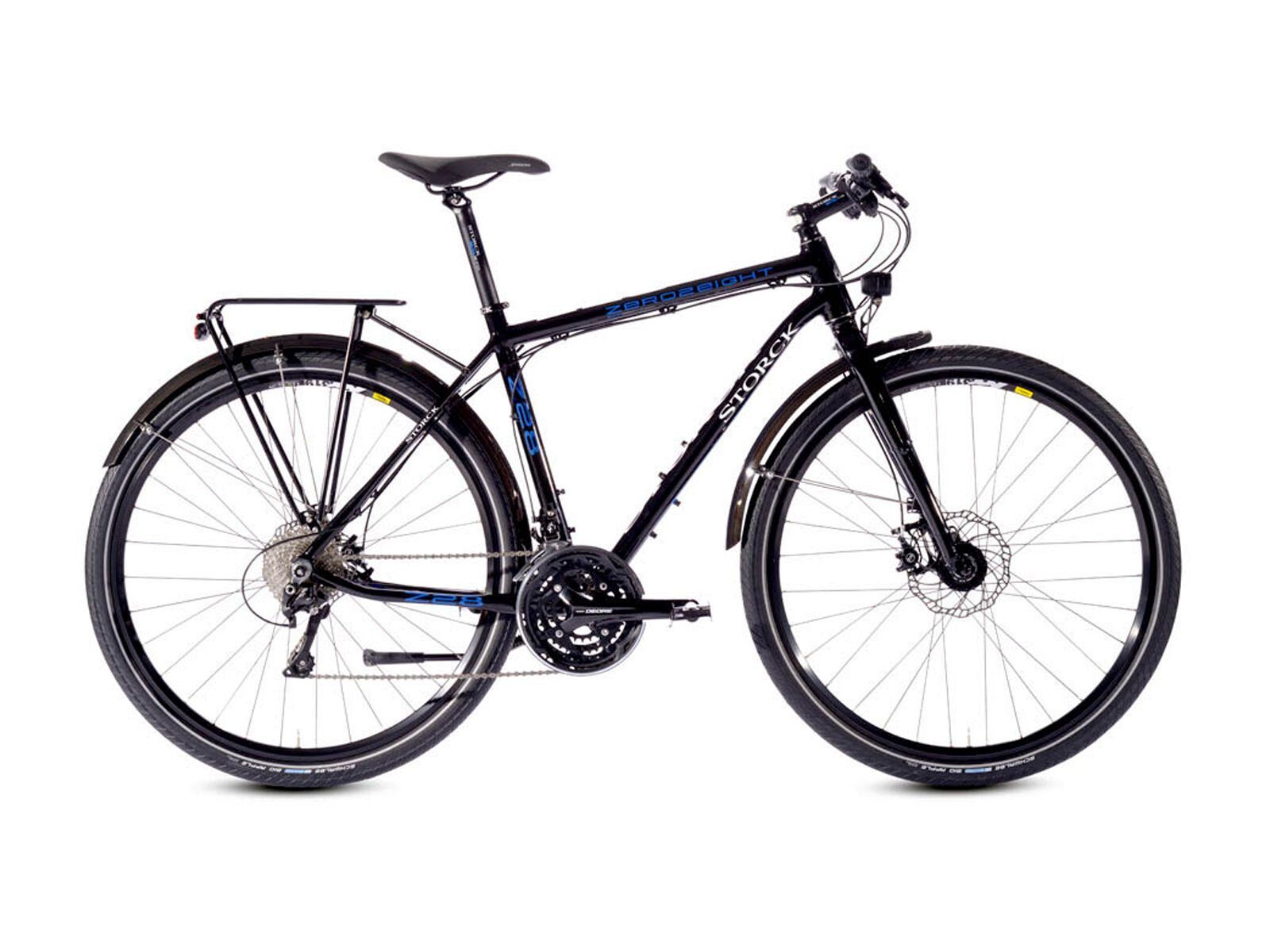 Storck Zero2Eight Deore/XT + Upgrade Streetware Kit, black - Bild 1