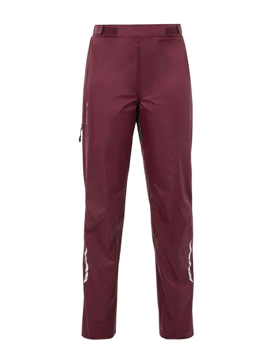 Vaude Women's Tremalzo Rain Pants, claret red - Bild 1