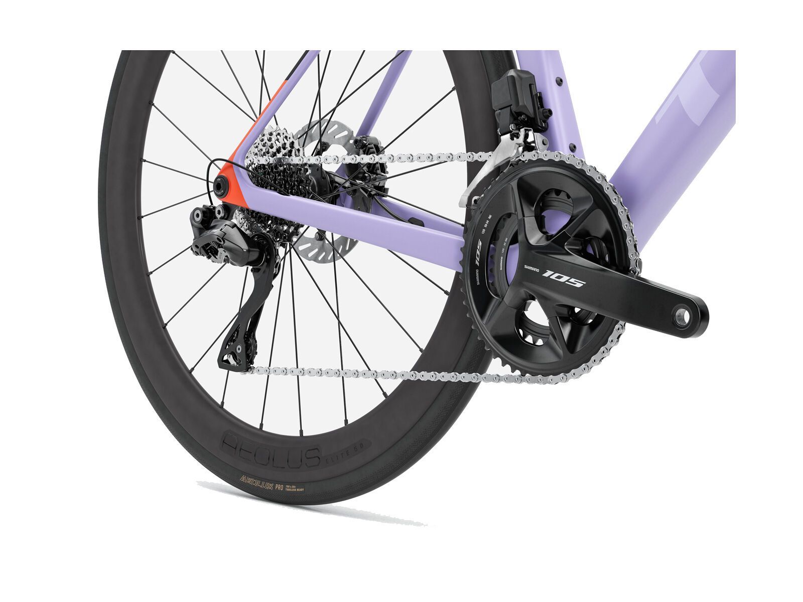 Trek Madone SL 6 Gen 8, matte lavender haze/deep smoke - Bild 6