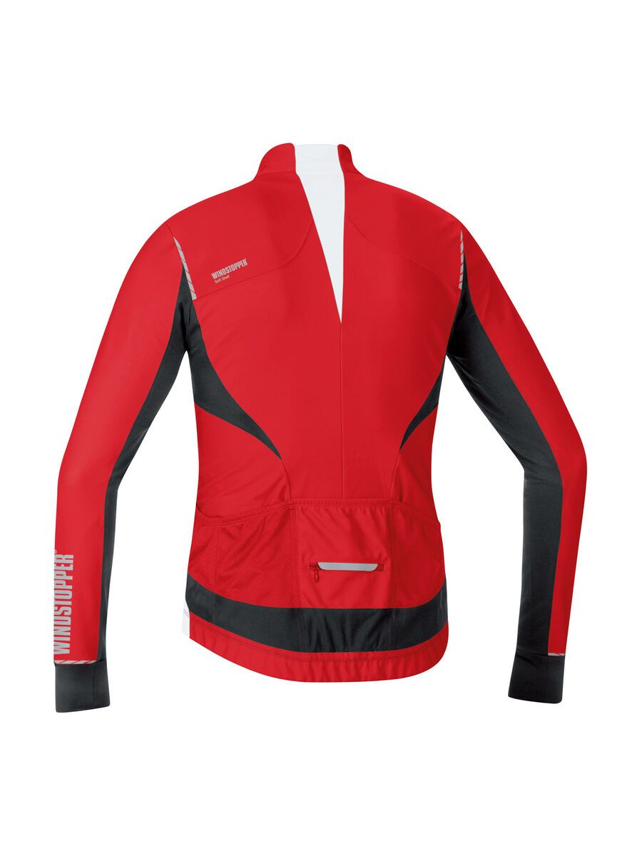 Gore Bike Wear Oxygen Windstopper Trikot lang, red/black - Bild 2