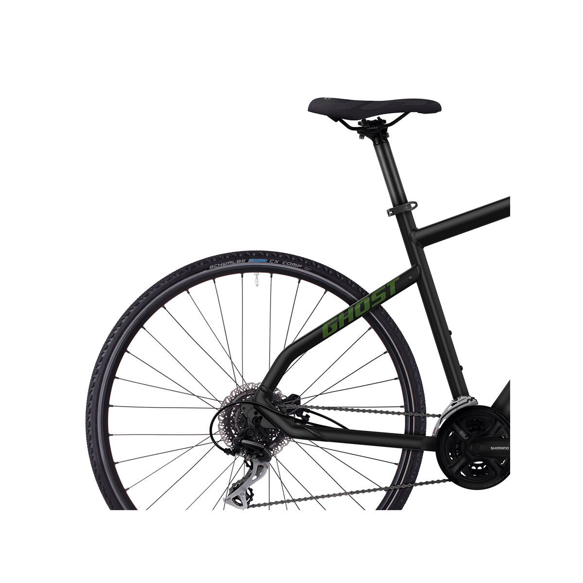 Ghost Square Cross 2, night black/riot green/urban grey - Bild 5