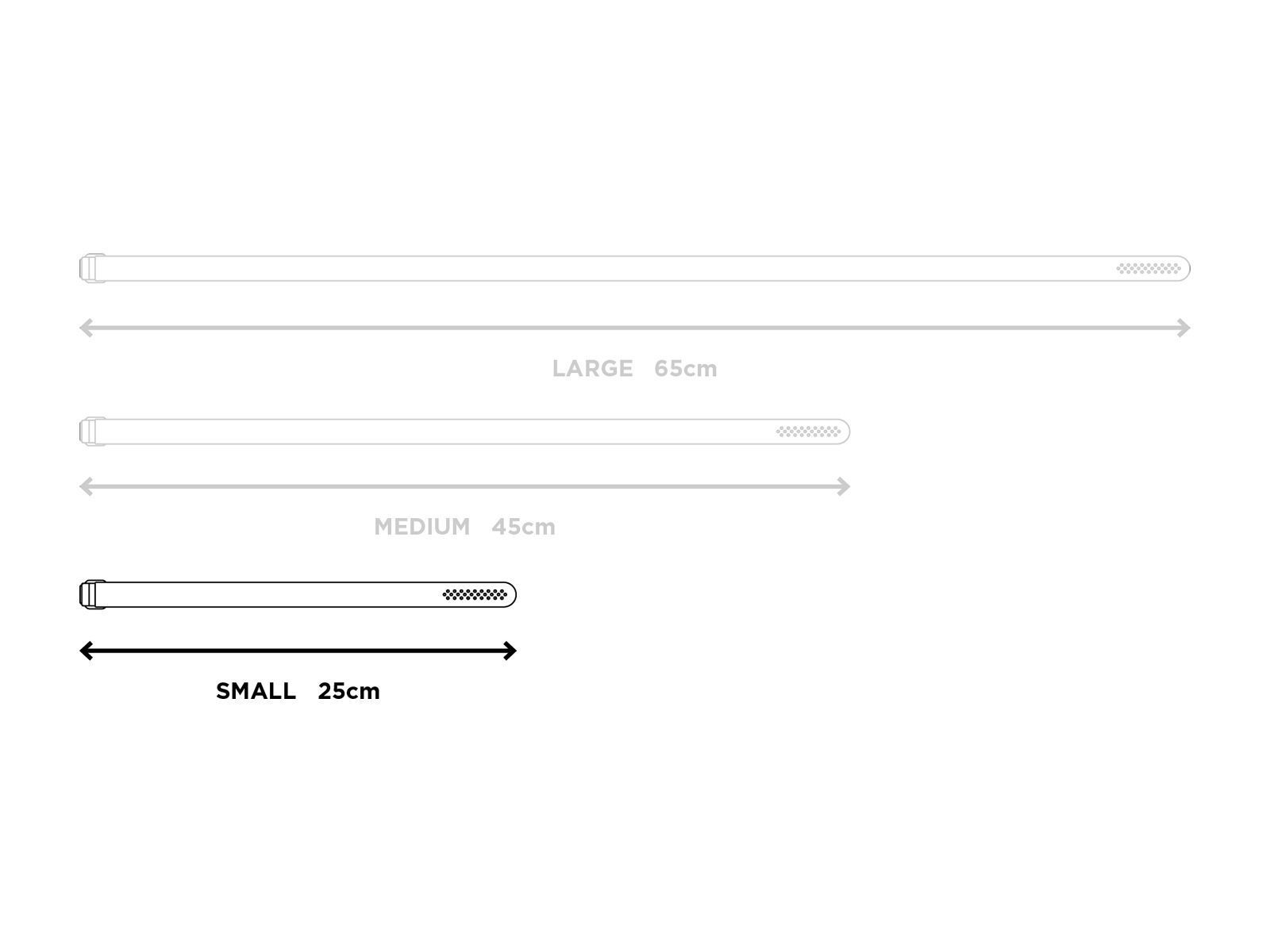 Restrap Fast Straps - Small 25 cm, black - Bild 6