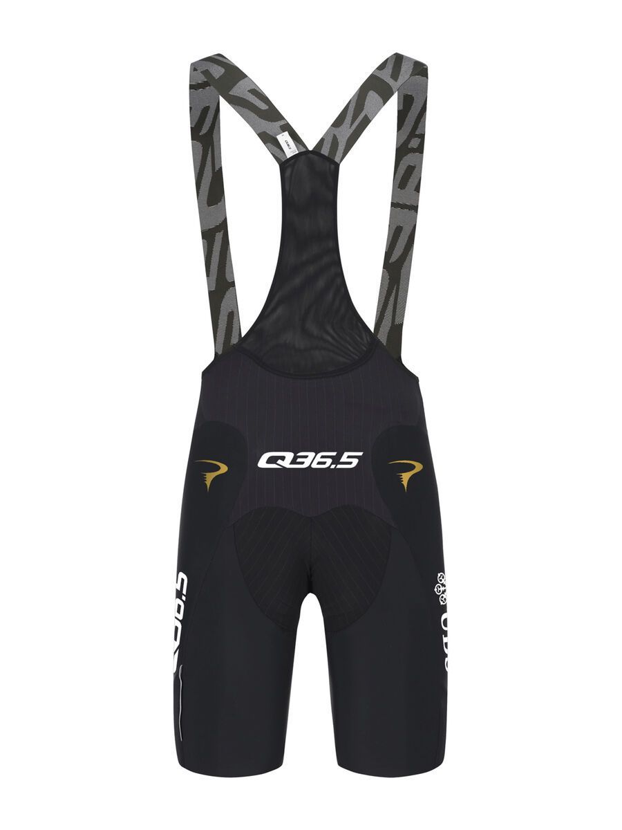 Q36.5 Gregarius Pro Cycling Team Bib Shorts, black - Bild 2