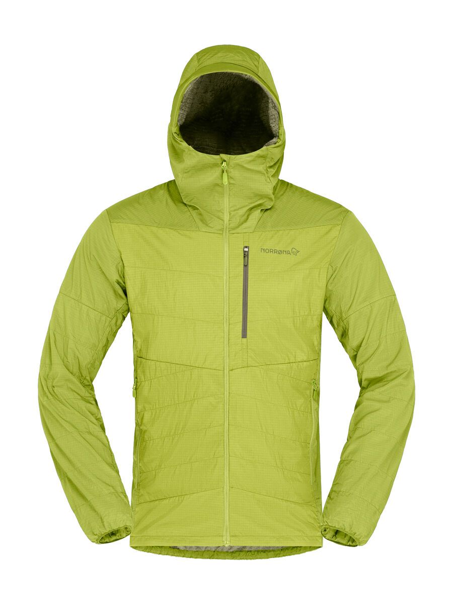 Norrona lyngen thermo100active Zip Hood M's, dark citron - Bild 1