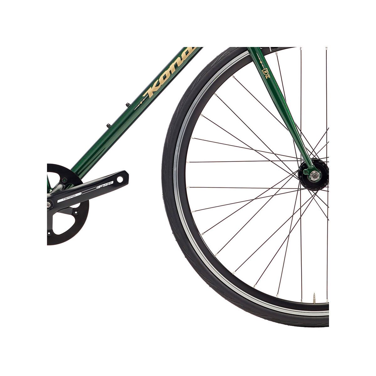 Kona Paddy Wagon, gloss racing green w/ gold & silver decals - Bild 4