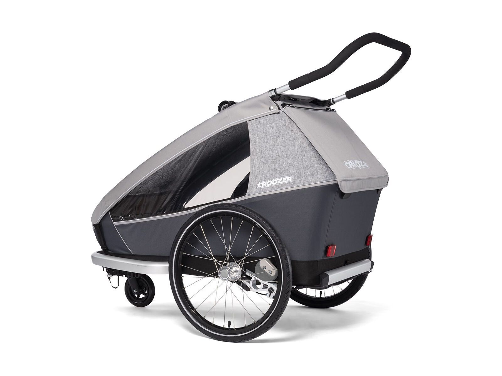 Croozer Kid Keeke 2, stone grey - Bild 6