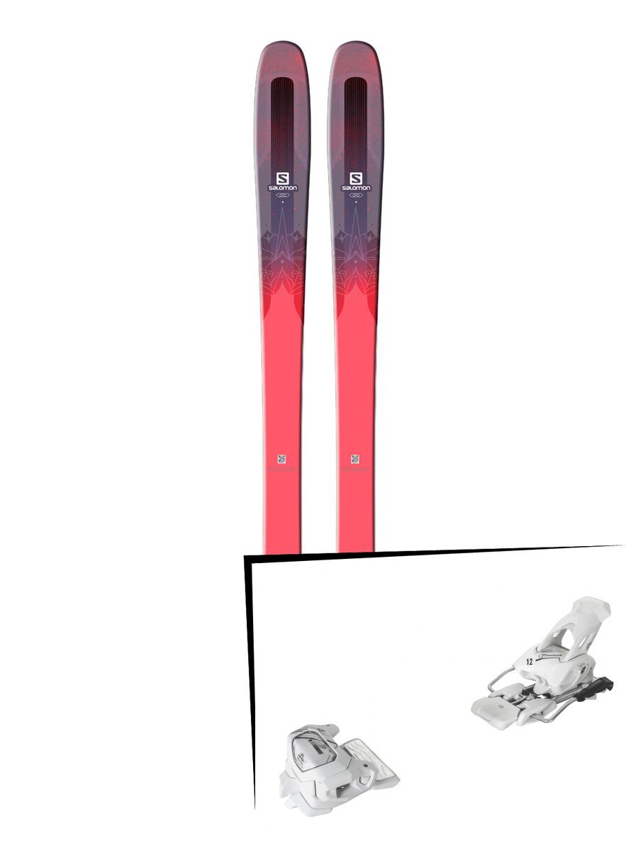 Set: Salomon QST Myriad 85 2018 + Tyrolia Attack² 12 GW matt white - Bild 1