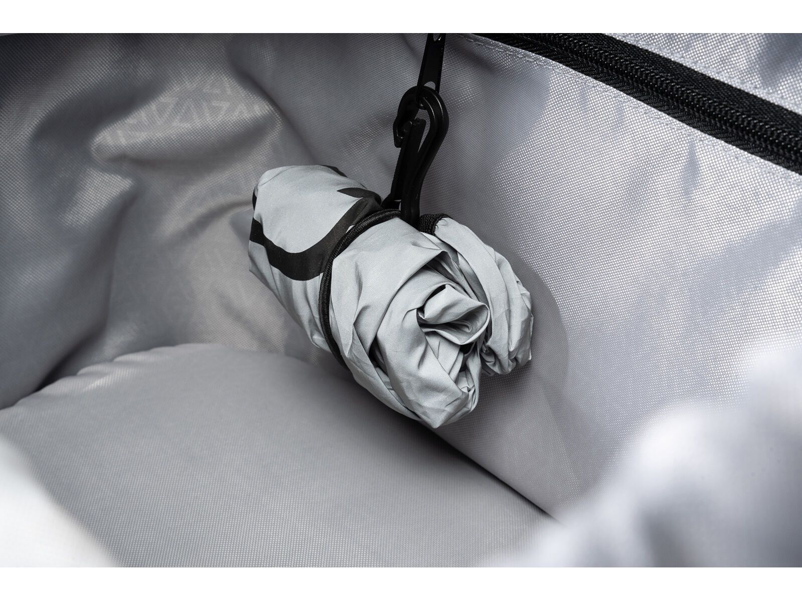 Cube Acid Rain Cover für Lenkerkorb City 15 FILink, grey reflective - Bild 3