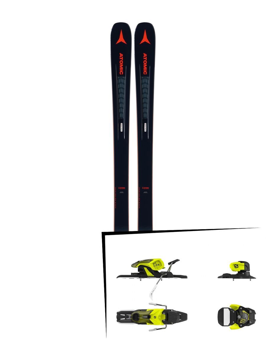 Set: Atomic Vantage 90 TI 2019 + Salomon Warden 11 yellow/black - Bild 1