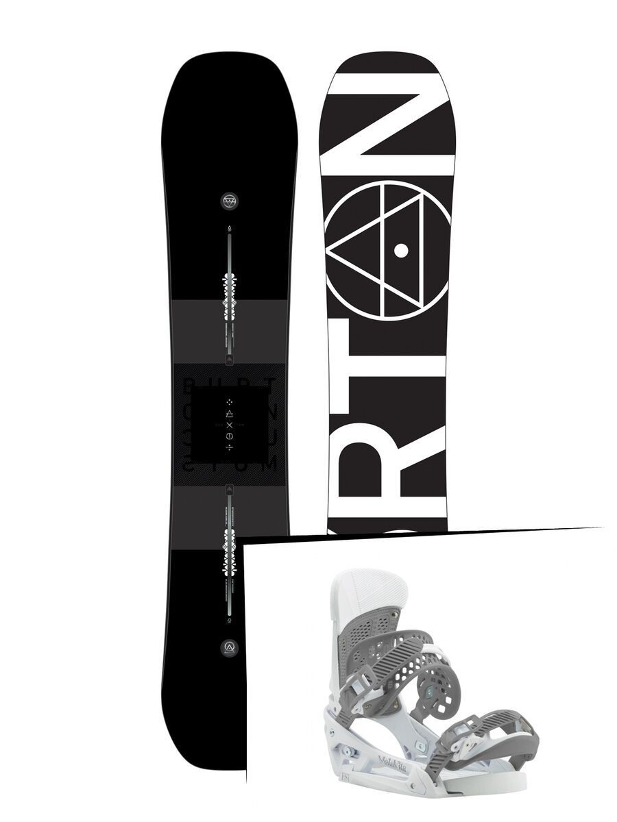 Set: Burton Custom X 2019 +  Malavita EST (1931052S) - Bild 1