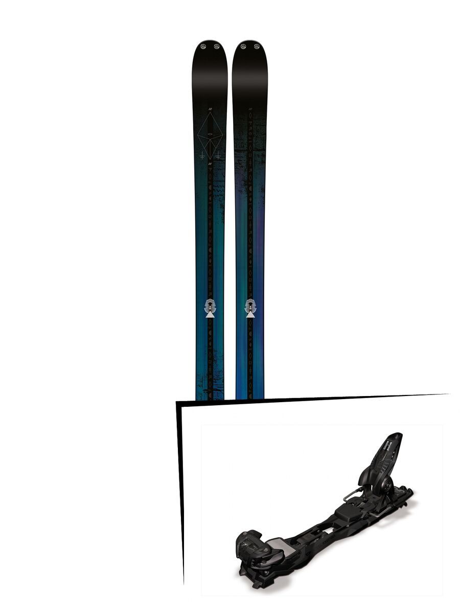K2 SKI Set: Shreditor 92 2016 + Marker Duke EPF 16 - Bild 1