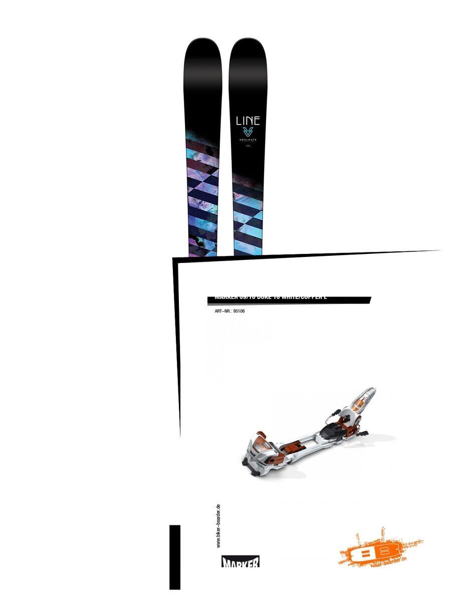 Set: Line Soulmate 92 2017 + Marker Duke 16 (95106S) - Bild 1