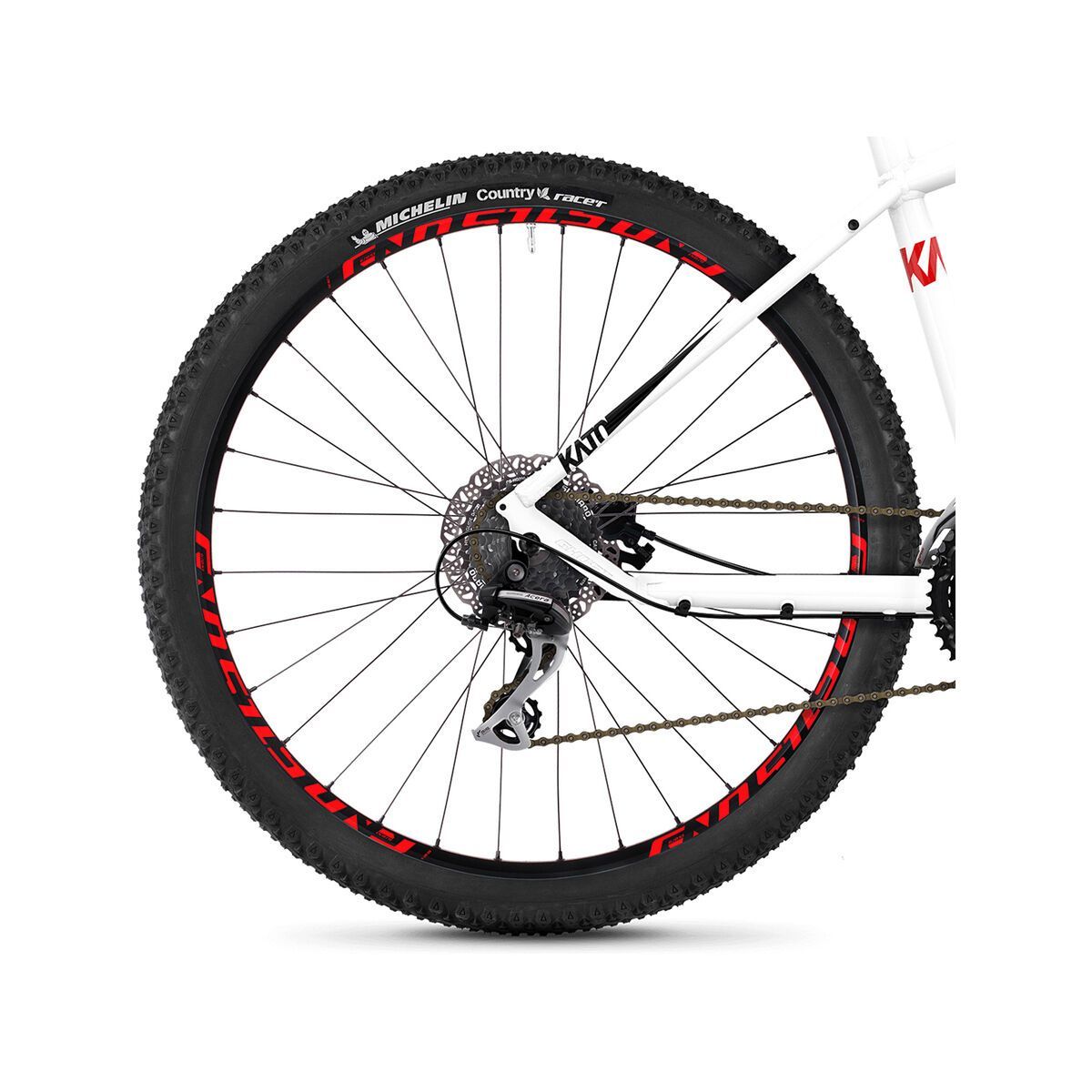 Ghost Kato 3.7 AL, star white/night black/fiery red - Bild 5