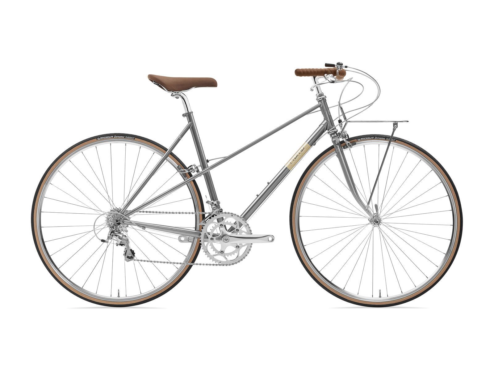 Creme Cycles Echo Mixte Doppio, silver - Bild 1