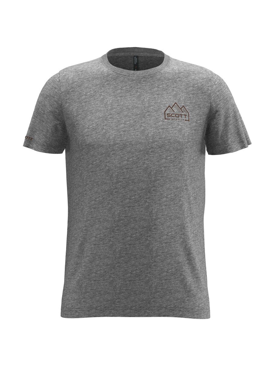 Scott 10 Casual S/Sl Tee, heather grey - Bild 1