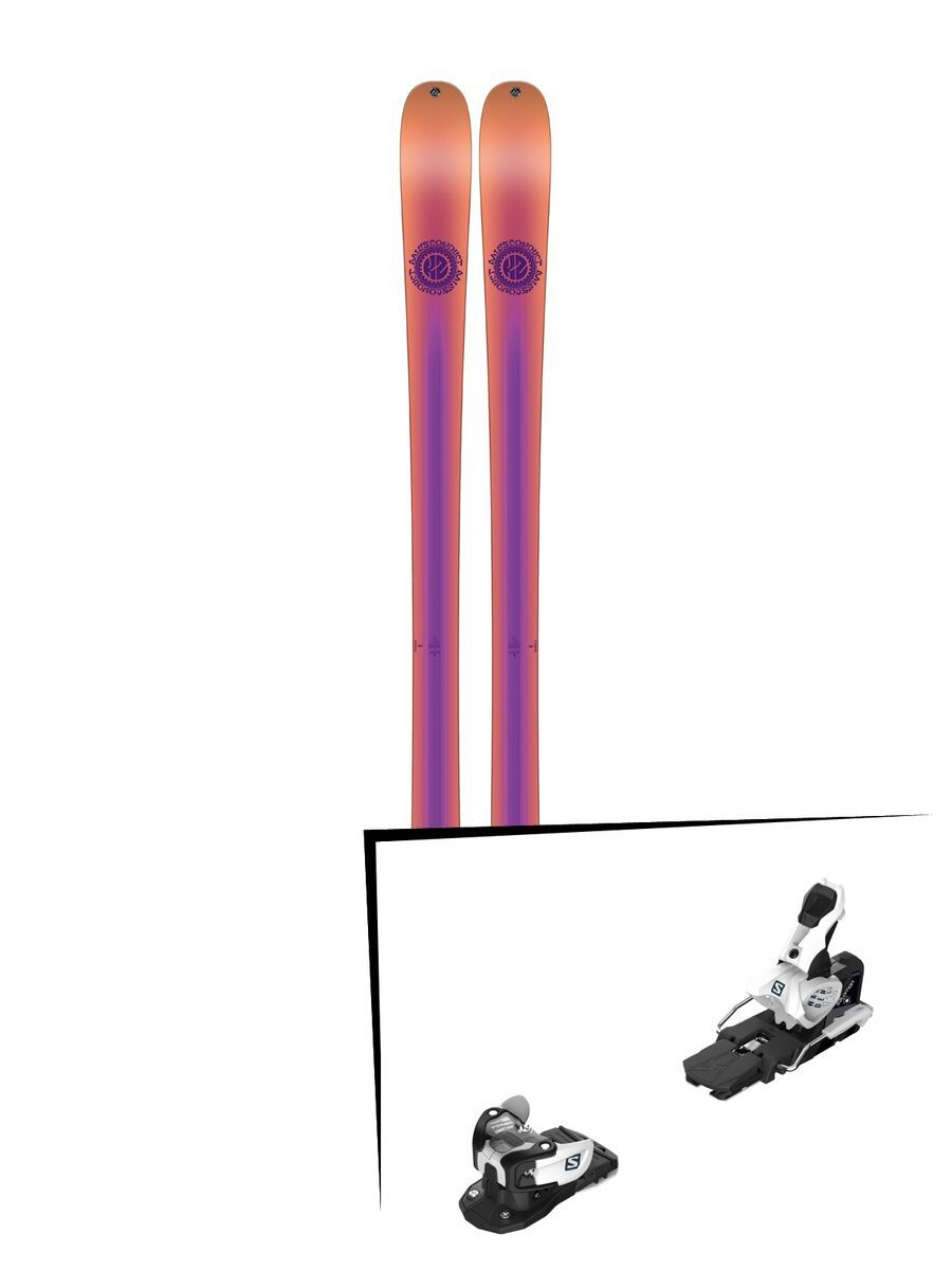 Set: K2 SKI Missconduct 2018 + Salomon Warden MNC 13 white/black - Bild 1