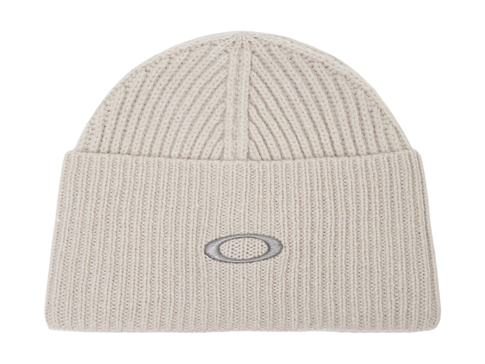 Oakley Ellipse Ribbed Beanie, mist/cement - Bild 1