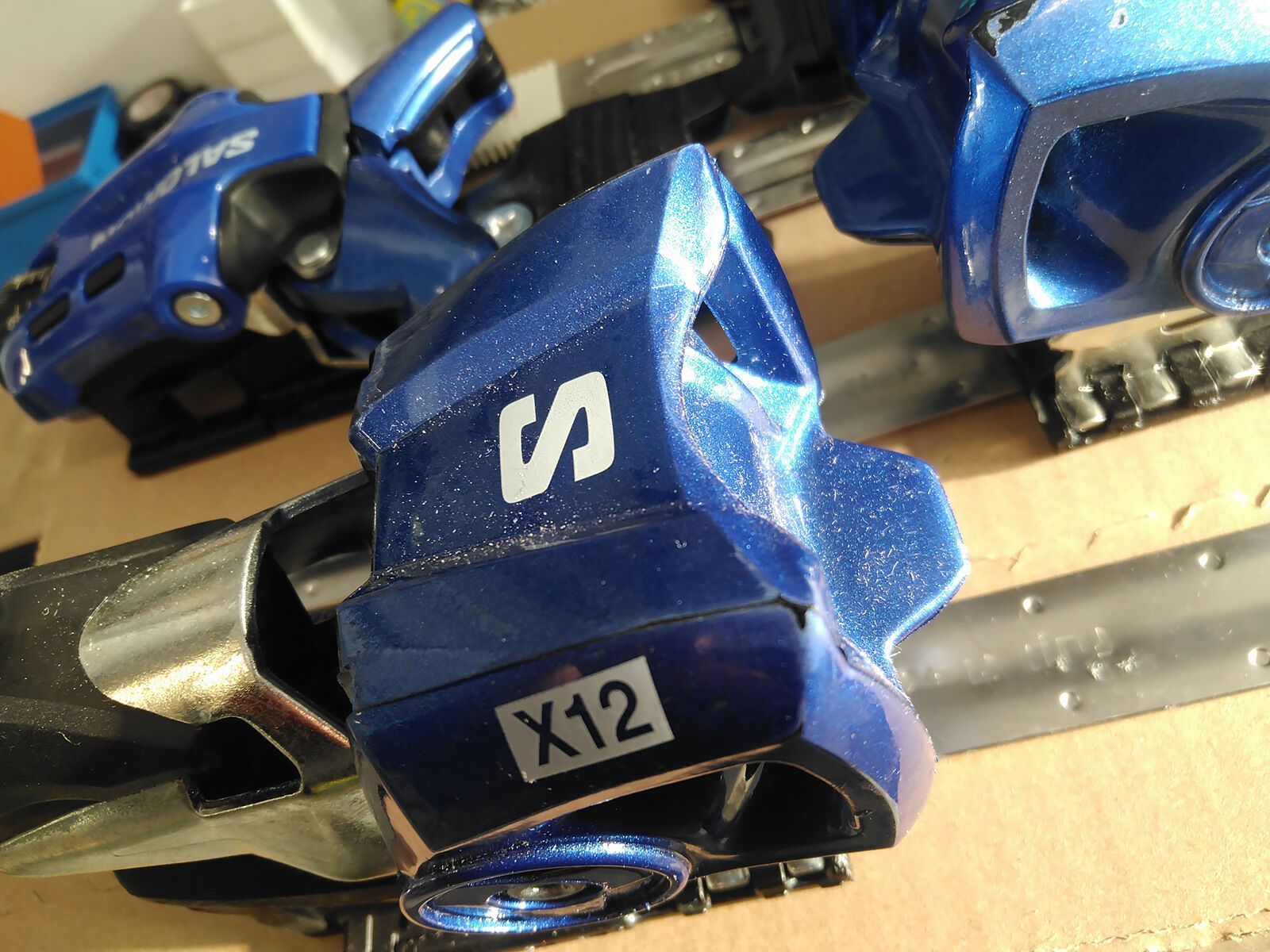 ***2. Wahl*** Salomon S/Race GS 12 + X12 TL GW race blue/white - Bild 10