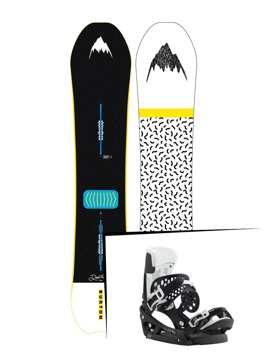 Set: Burton Deep Thinker 2019 +  Malavita EST (1931043S) - Bild 1