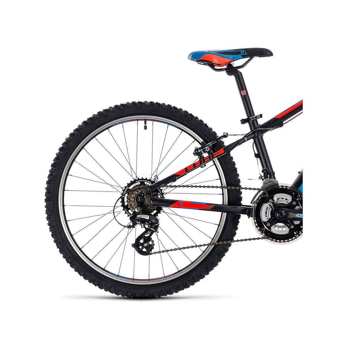 Cube Kid 240, black´n´flashred´n´blue - Bild 5