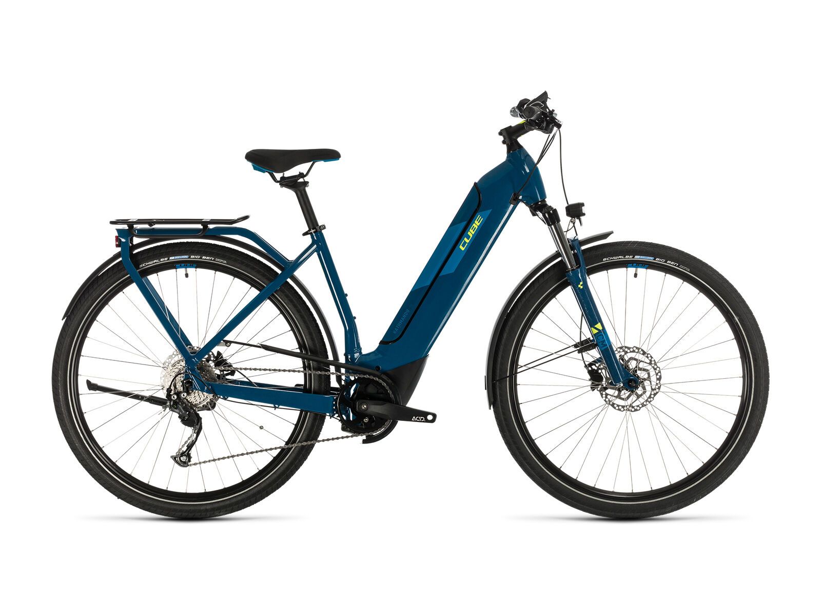 Cube Kathmandu Hybrid ONE 500 Easy Entry, blue´n´yellow - Bild 1