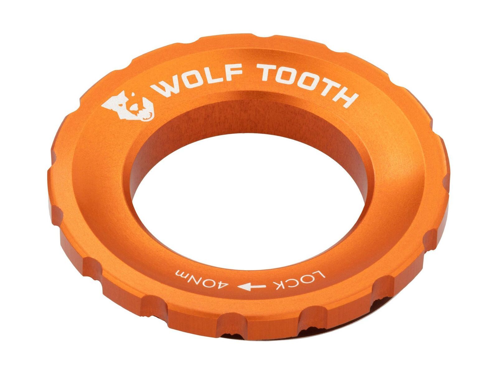 Wolf Tooth Centerlock Rotor Lockring - Außenverzahnung, orange - Bild 1