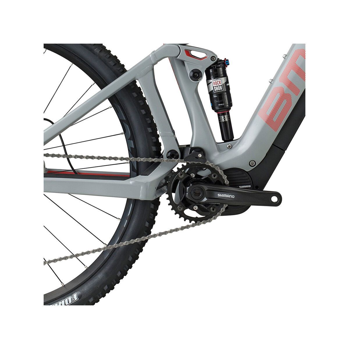 BMC Speedfox AMP Three, grey/red - Bild 4