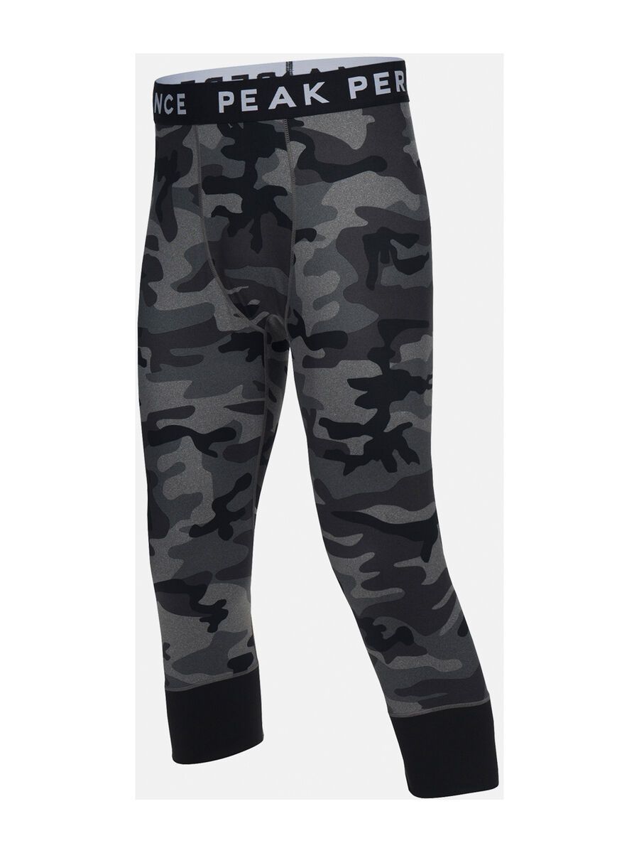 Peak Performance Spirit Print Long John, grey melange camo - Bild 3