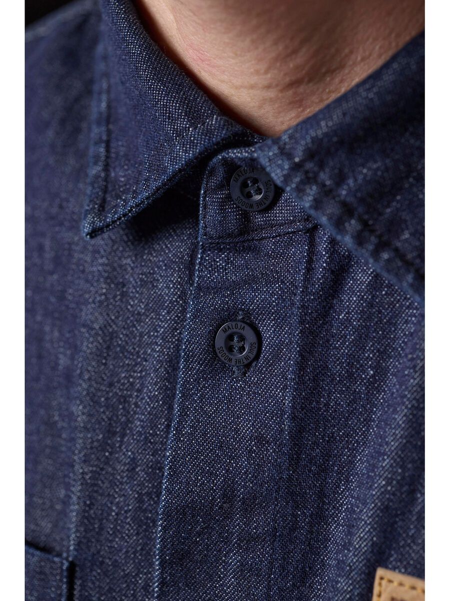 Maloja Zwickerm., dark blue wash - Bild 4