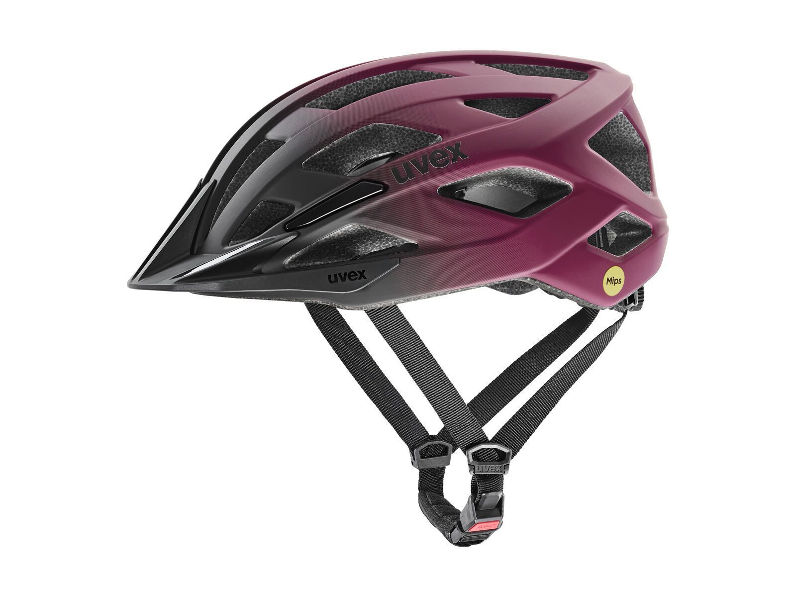 uvex i-vo 2 MIPS, cranberry-black matt - Bild 1
