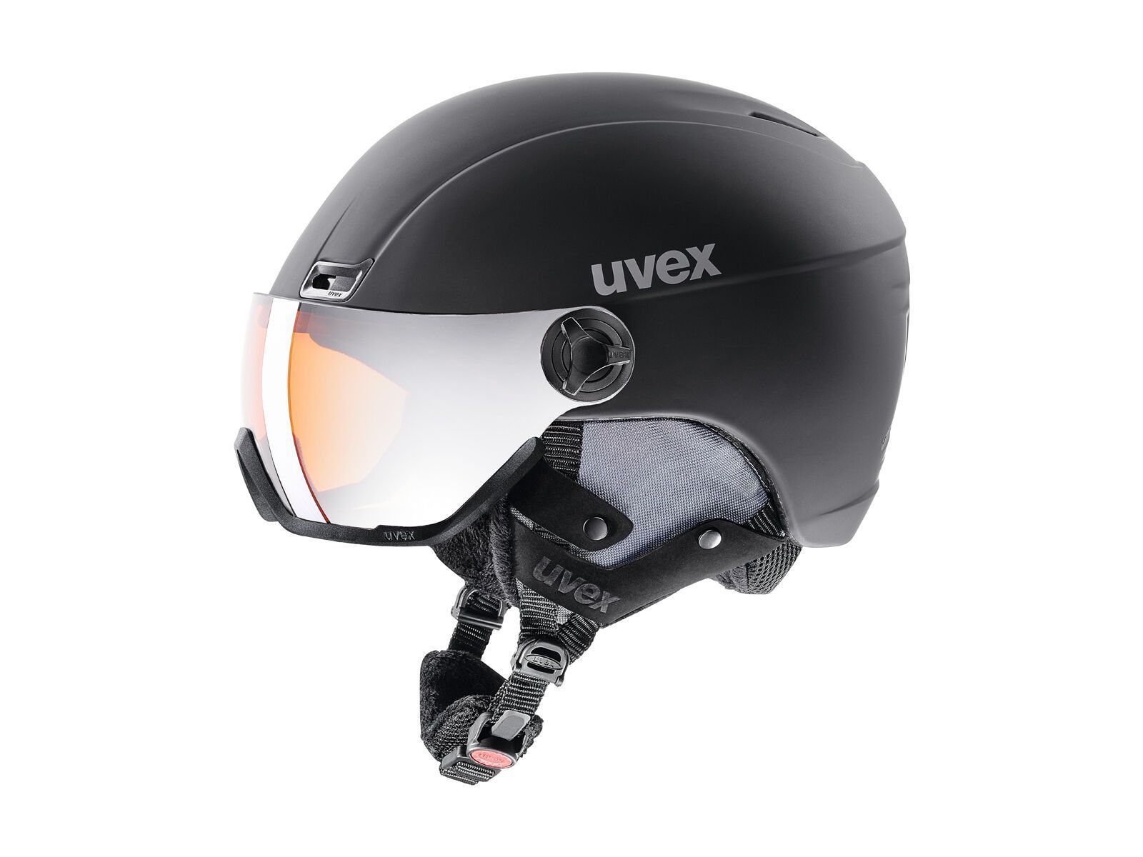 uvex hlmt 400 visor style, black - Bild 1