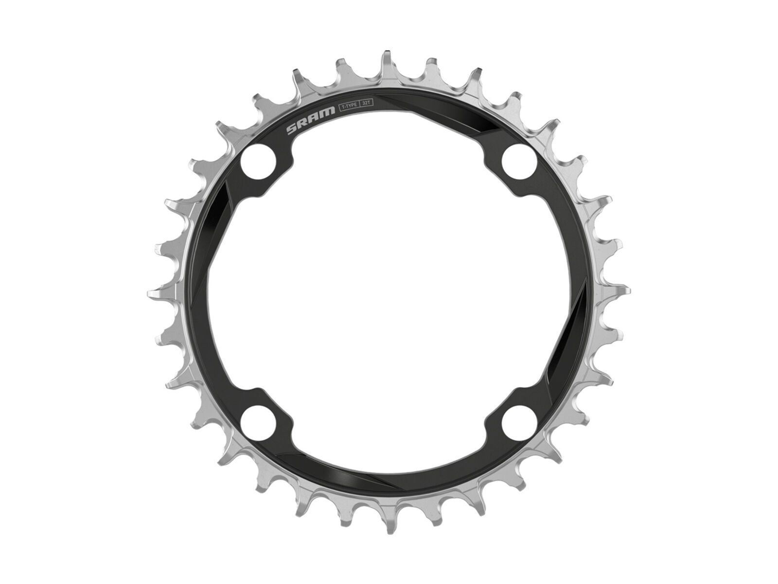 SRAM XX Eagle Transmission Kettenblatt 104 BCD für Ochain Spider, black - Bild 1
