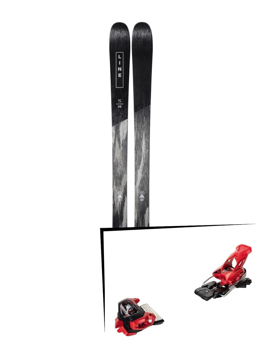 Set: Line Supernatural 86 2019 + Tyrolia Attack² 16 GW red - Bild 1