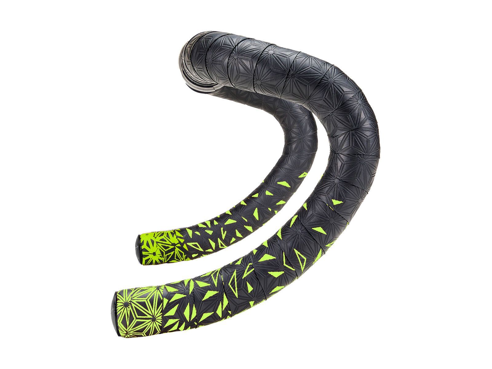 Supacaz Super Sticky Kush Star Fade Tape, neon yellow/ano black - Bild 1