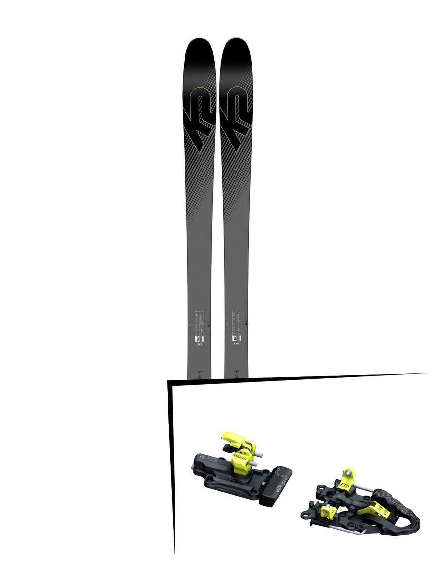 Set: K2 SKI Pinnacle 95Ti 2019 + ATK Freeraider 14 2.0 - Bild 1