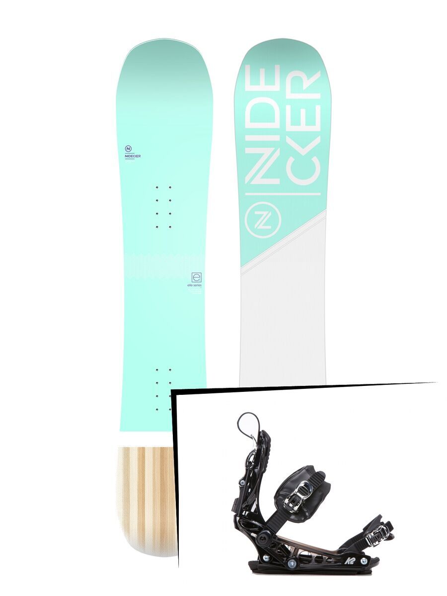 Set: Nidecker Elle 2019 + K2 Cinch Tryst (1919564S) - Bild 1