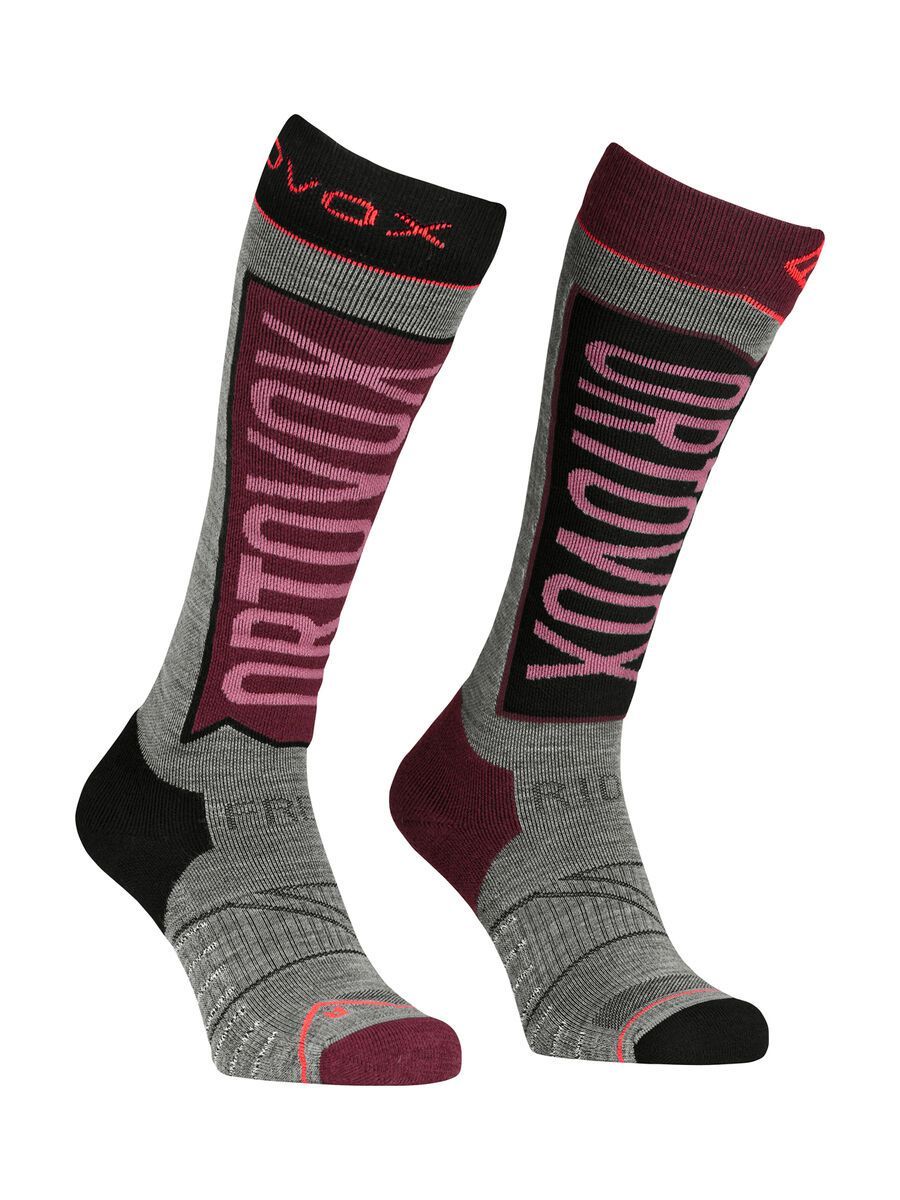 Ortovox Free Ride Long Socks W, mountain rose - Bild 1