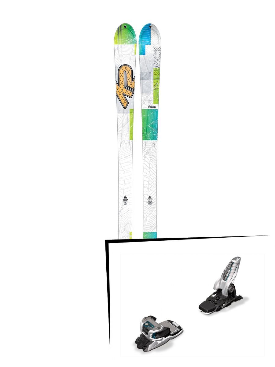 K2 SKI Set: Talkback 80 2016 + Marker Griffon 13 - Bild 1