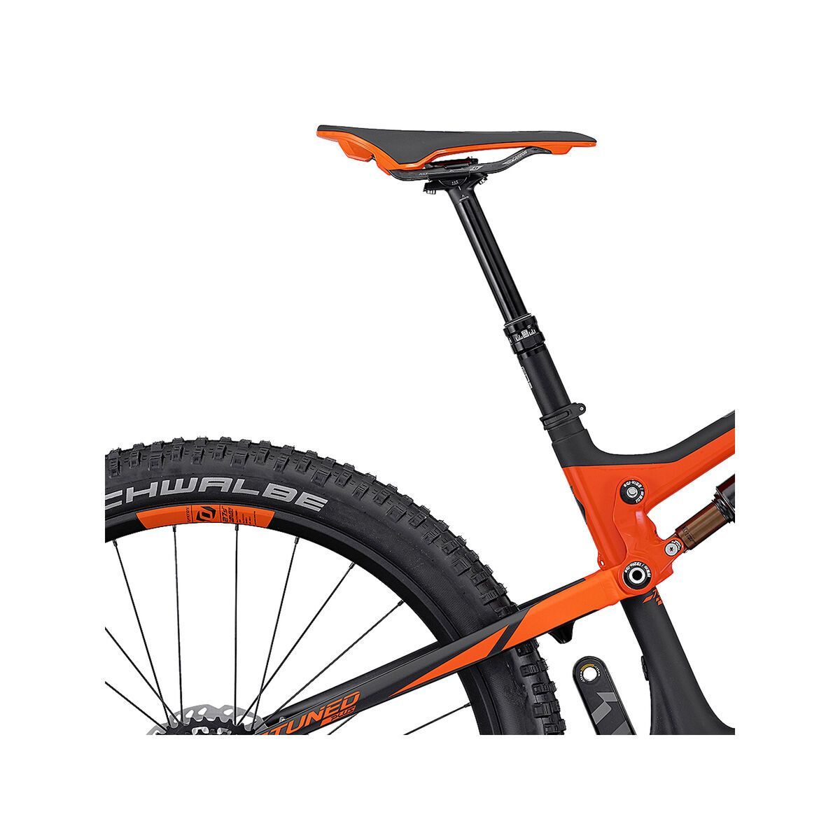 Scott Genius 700 Tuned Plus, black/orange - Bild 5