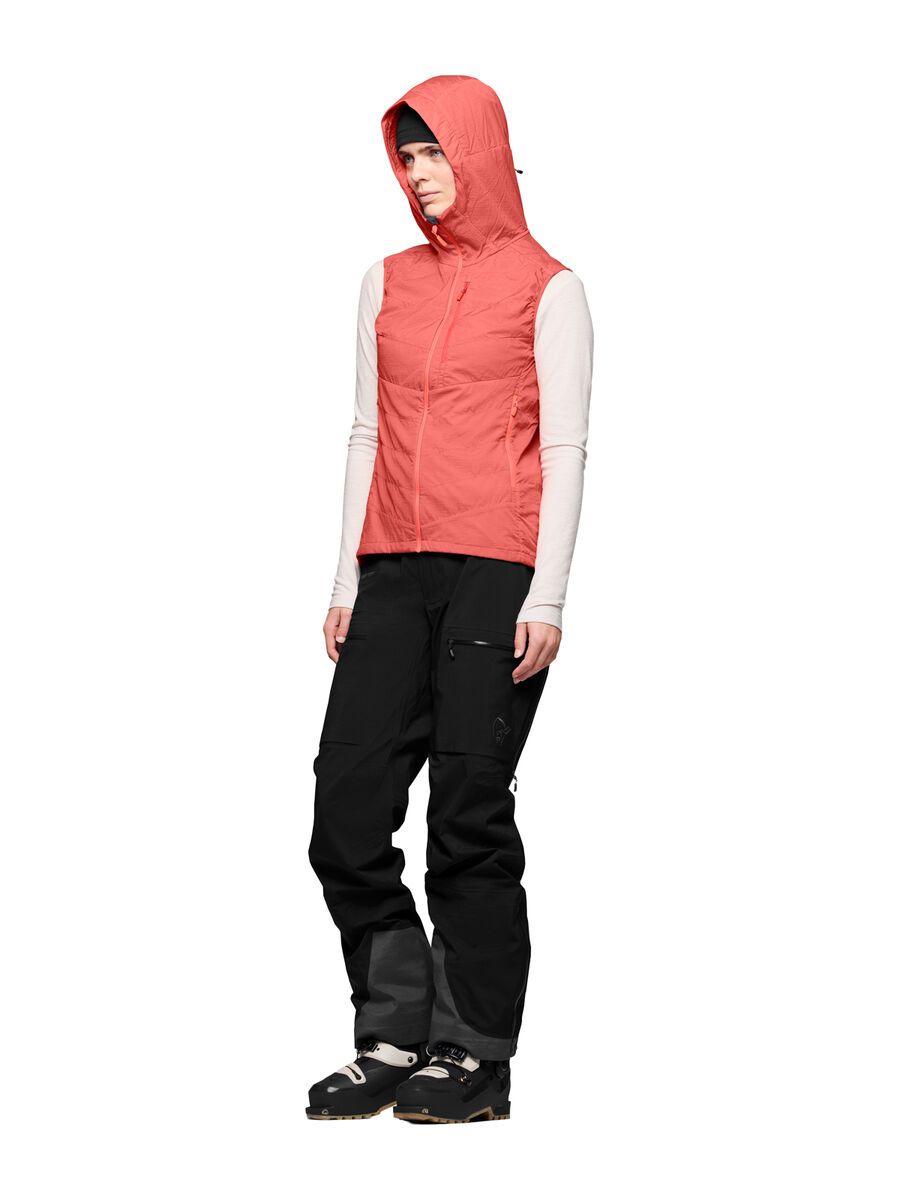 Norrona lyngen thermo100active Vest W's, deep sea coral - Bild 5
