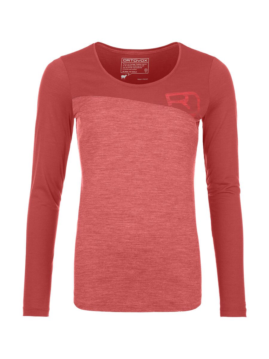 Ortovox 150 Merino Cool Logo LS W, blush - Bild 1